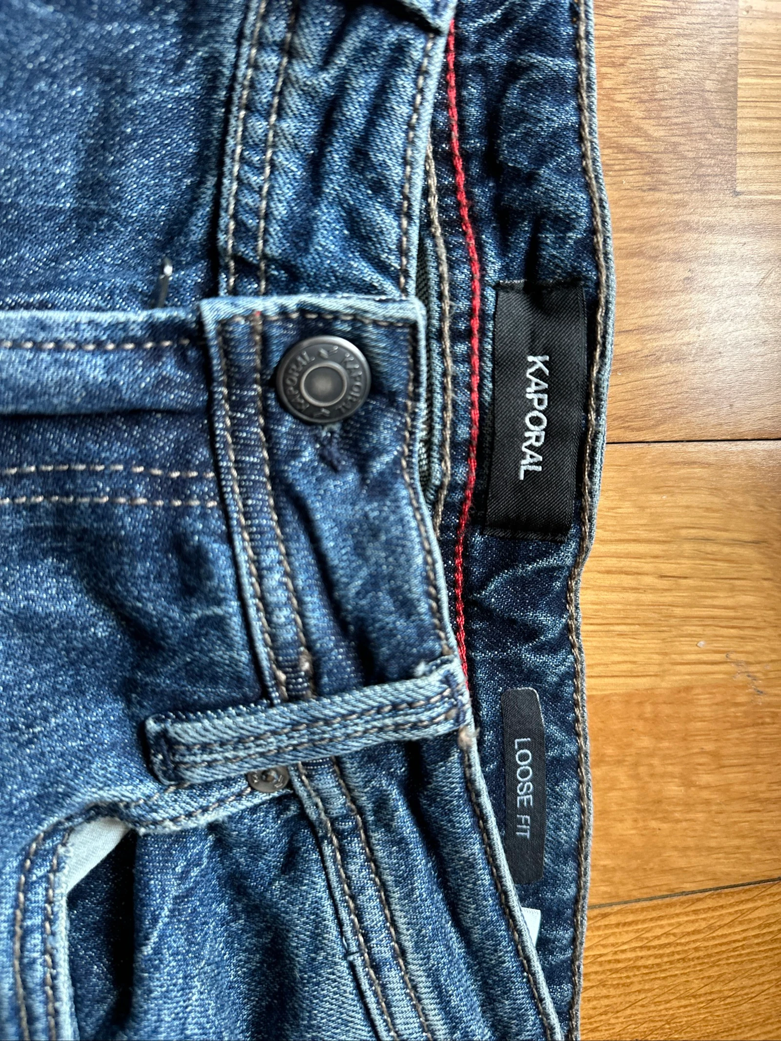 Kaporal, short de mezclilla /bermudas para hombre, talla 28 (M), nuevo sin etiqueta – photo 6
